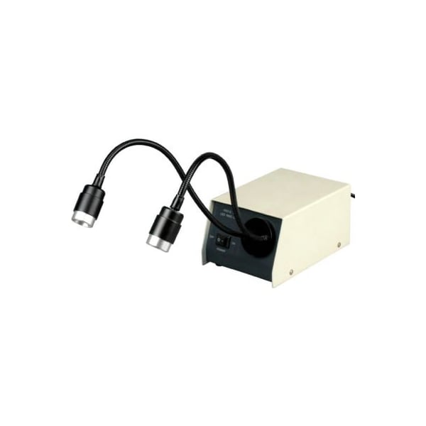 AmScope LED-14M 14-LED Microscope Dual Gooseneck Lights
